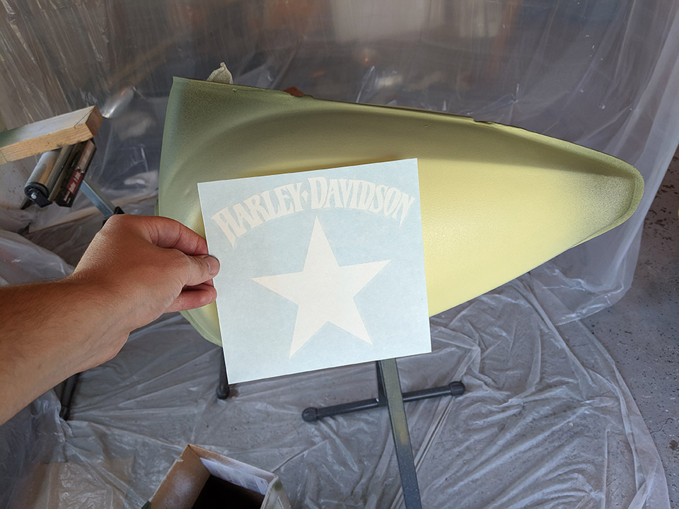 Positive Decal Stencil